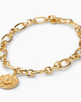 Large Chain with Charleston No. 1 Medallion