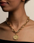 Large Chain with Charleston No. 1 Medallion