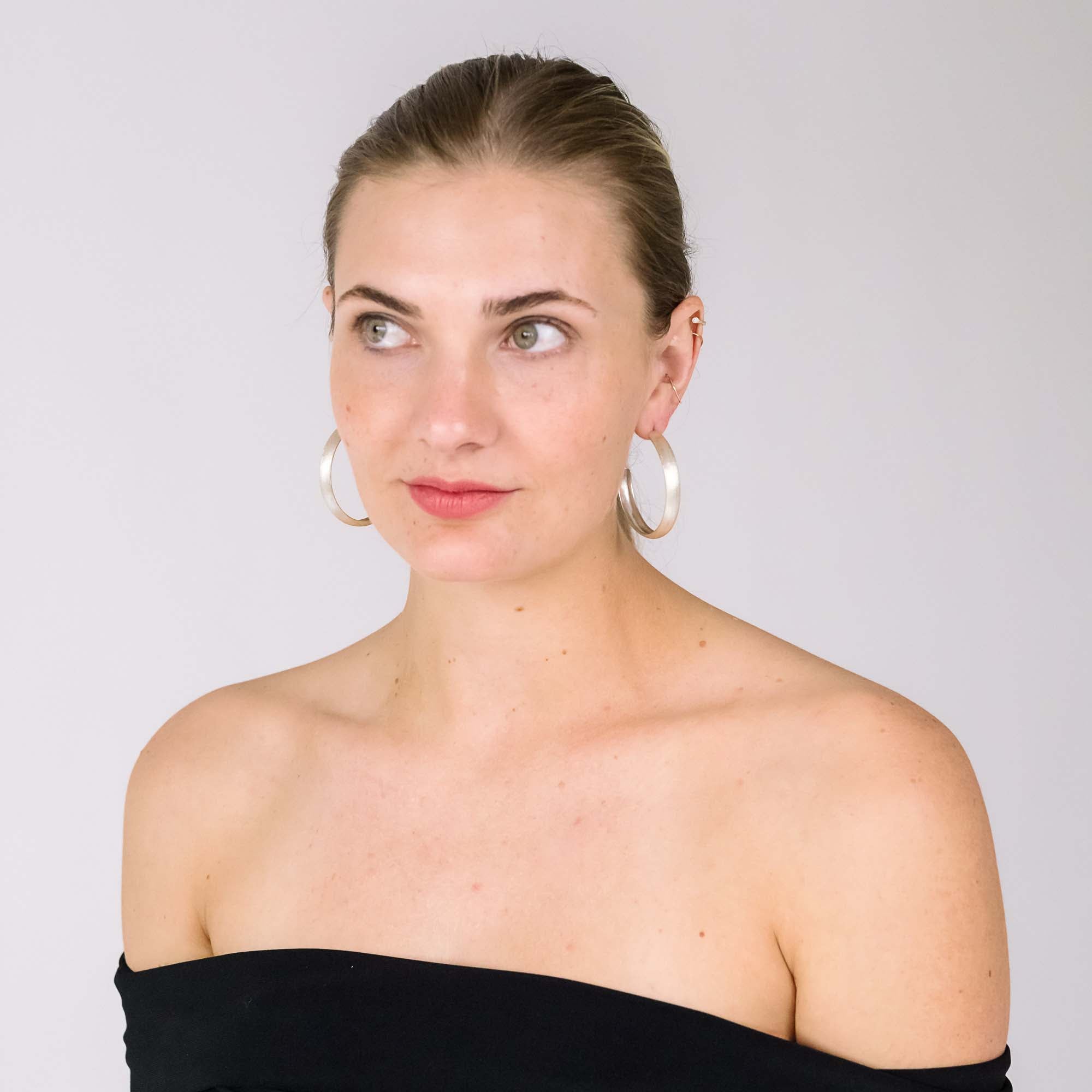 Single Nose Ear Hoops | Sterling Silver Gold Filled Niobium