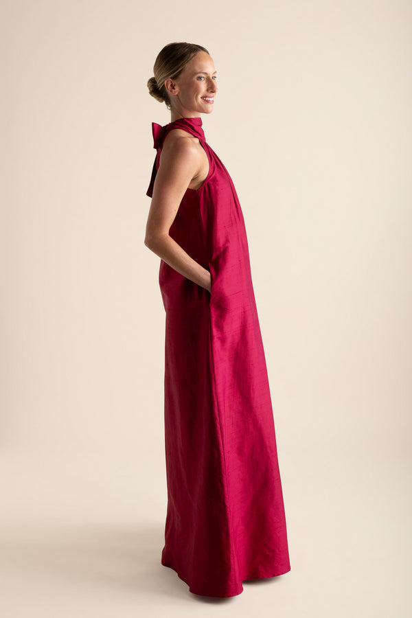 Hostess Dress 02 — The Silk Halter