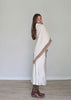 Cotton Mañanita Poncho with Naturally Dyed Fringe