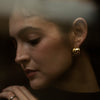 Lluvia '79 Wide Hoop in Recycled Brass and 14k