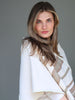 Naturally Dyed Cotton Striped Mañanita Poncho