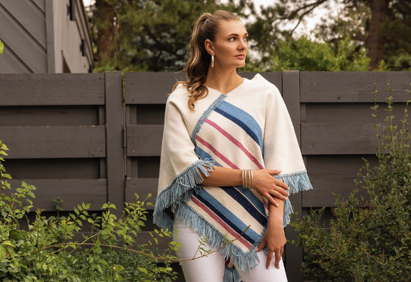 100% Cotton and Naturally Dyed Mañanita