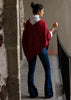 back view of poncho