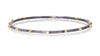 close up of diamond bangle 