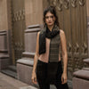 Traditional Design Cotton Scarf w/ Natural Dyes